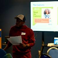 International Anchor Allies Winter 2026 First Mixer - A presenter